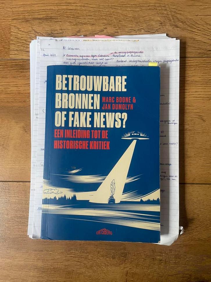 Jan Dumolyn - Betrouwbare bronnen of fake news?, Boeken, Overige Boeken, Ophalen of Verzenden