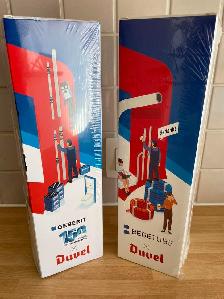 Duvel reclame flessen, Collections, Marques & Objets publicitaires, Neuf, Enlèvement