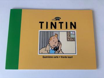 Kuifje Tintin telefoonkaart 4de Belgacom beschikbaar voor biedingen