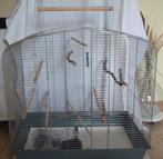 cage oiseaux à éventuellement échanger, Animaux & Accessoires, Enlèvement, Comme neuf, Métal, Volière