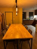 Eettafel, Huis en Inrichting, Tafels | Eettafels, Ophalen, 100 tot 150 cm, 200 cm of meer, Zo goed als nieuw