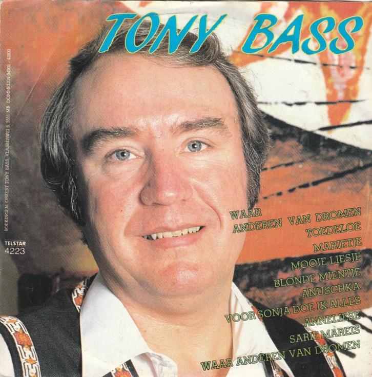 45T: Tony Bass: Waar anderen van dromen (Gina Lollobrigida), Cd's en Dvd's, Vinyl | Nederlandstalig, Gebruikt, Ophalen of Verzenden