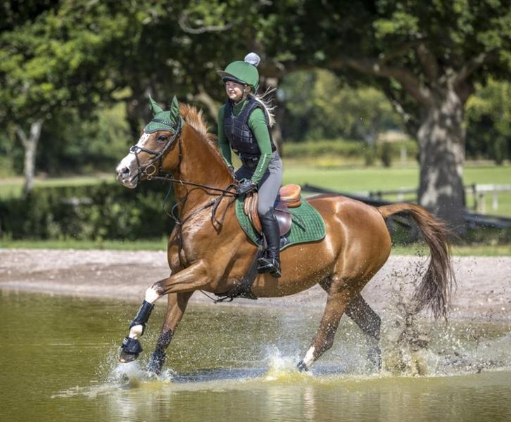 LeMieux Suede Spring CC dekje Hunter Green UITVERKOOP, Dieren en Toebehoren, Paarden en Pony's | Dekens en Dekjes, Nieuw, Dekje