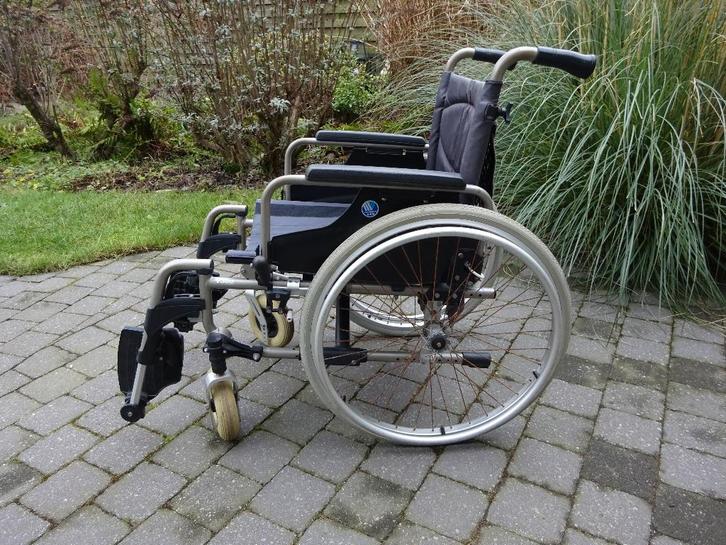 Rolstoel Vermeiren V300, Divers, Chaises roulantes, Utilisé, Fauteuil roulant à pousser, Pliant, Enlèvement