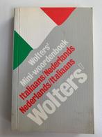 Wolter's Mini-Woordenboek Italiaans-Nederlands en vice versa, Ophalen of Verzenden, Gelezen, Niet van toepassing