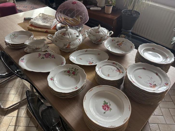 Service en porcelaine, Antiquités & Art, Antiquités | Services (vaisselle) complet, Enlèvement