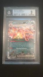 #125 Charizard ex RR / Obsidian Flames/ PPS4 / BGS 9, Enlèvement ou Envoi, Neuf