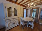 Eiken meubelset, Huis en Inrichting, Complete eetkamers, 4 tot 6 stoelen, Zo goed als nieuw, Ophalen, Landelijk antiek - Klassiek
