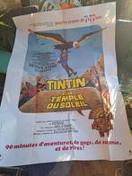 Affiche du film TINTIN ET LE TEMPLE DU SOLEIL HERGE, Utilisé, Enlèvement ou Envoi