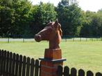 Tête de cheval Fors, 60 cm, fonte, Jardin & Terrasse, Statues de jardin, Enlèvement ou Envoi, Neuf