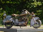 Moto vintage, 38 cm, fabriquée à la main en métal, Enlèvement ou Envoi, Neuf