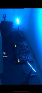 Complete DJ Set: Booth, Deck, boxes, laptopstand, lights, Muziek en Instrumenten, Dj-sets en Draaitafels, Ophalen, Dj-set, Pioneer