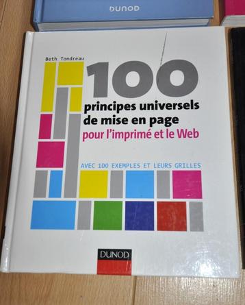 100 principes universels de mise en page...livre en TB état beschikbaar voor biedingen