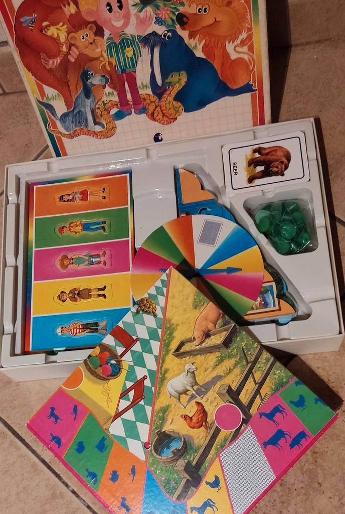 Dieren vrienden– Leerzaam gezelschapsspel, Kinderen en Baby's, Speelgoed | Overig, Zo goed als nieuw, Ophalen