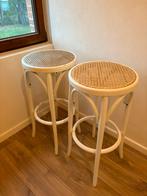 Barkrukken met rieten zitvlak, Ophalen, Zo goed als nieuw