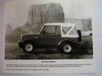 Suzuki Samurai SJ GSX-R/4 press photo/persfoto LOT of 7, Verzenden, Gelezen, Overige merken