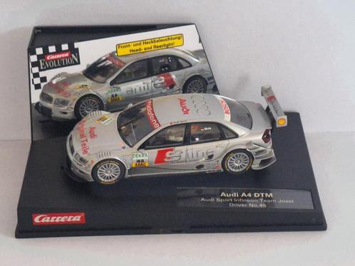 Carrera Evolution Audi A4 Dtm infinion Team 25745 Met Licht, Kinderen en Baby's, Speelgoed | Racebanen, Nieuw, Racebaan, Elektrisch