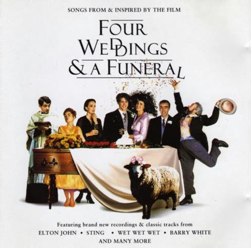 Four Weddings And A Funeral (CD) Songs From The Film, CD & DVD, CD | Musiques de film & Bandes son, Comme neuf, Enlèvement ou Envoi