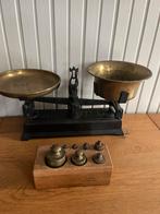 Balance avec poids, Antiquités & Art, Enlèvement ou Envoi