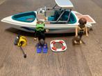Playmobil boot met duiker 6581, Kinderen en Baby's, Speelgoed | Playmobil, Complete set, Gebruikt, Ophalen of Verzenden