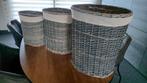 Rieten wasmanden, Huis en Inrichting, Woonaccessoires | Schalen en Manden, Ophalen, Mand, Nieuw, Riet