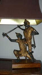 Tafellamp Indische dansers, Ophalen