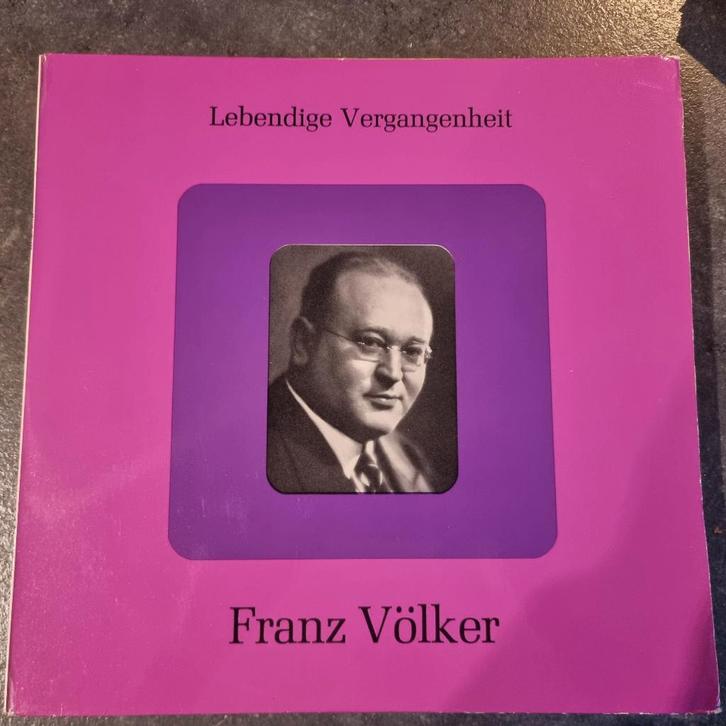 LP Lebendige Vergangenheit - Franz Völker, CD & DVD, Vinyles | Classique, Utilisé, 12 pouces, Enlèvement ou Envoi