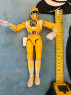 Power rangers geel retro figuur, Ophalen of Verzenden, Gebruikt