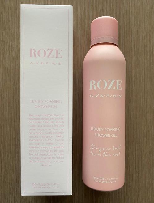 Roze Avenue luxury foaming shower gel 200ml - NIEUW, Bijoux, Sacs & Beauté, Beauté | Soins du corps, Neuf, Baignoire & Douche