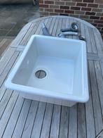 Ikea Domsjo spoelbak, Huis en Inrichting, Ophalen, Gebruikt, Wit