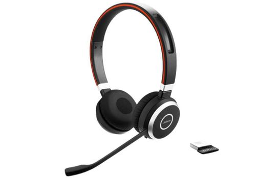 Jabra Evolve 65 Headset Zwart, Computers en Software, Headsets, Nieuw, Over-ear, Inklapbare microfoon, Mute-functie, Volumeregelaar