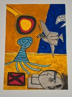 Corneille - Hommage à l'écrivain voyageur René Char, Antiek en Kunst, Kunst | Litho's en Zeefdrukken, Ophalen of Verzenden