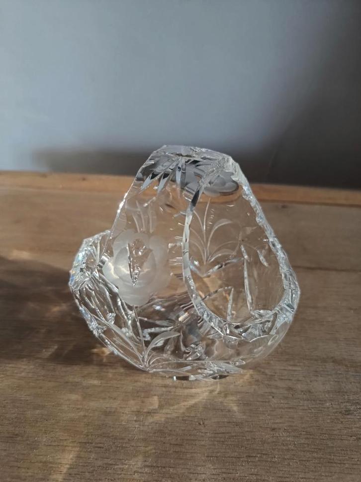 Kristallen snoepdoos, Antiek en Kunst, Antiek | Keukengerei, Ophalen of Verzenden