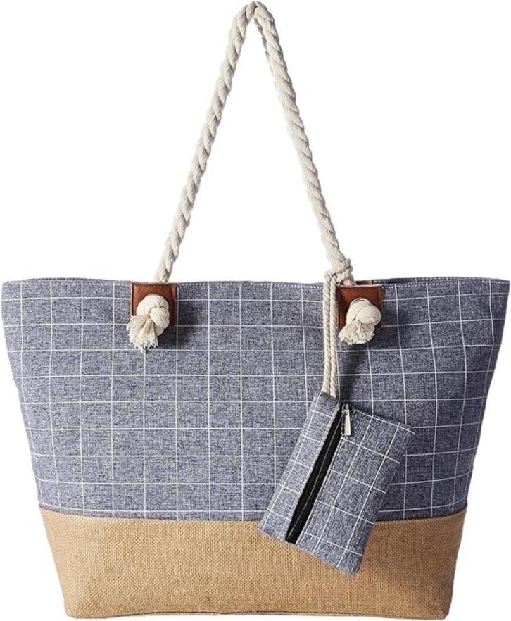 strandtas met ritssluiting | Nieuw, Handtassen en Accessoires, Tassen | Damestassen, Nieuw, Schoudertasje, Overige kleuren, Verzenden