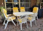Hartmann Tuinset, Tuin en Terras, Ophalen, Kunststof, Gebruikt, 6 zitplaatsen
