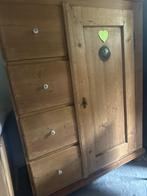 Grenen Brocante kastje, Antiek en Kunst, Ophalen