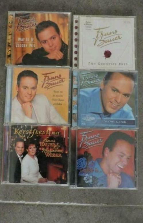 6 CD's van Frans Bauer, CD & DVD, CD | Compilations, Enlèvement ou Envoi