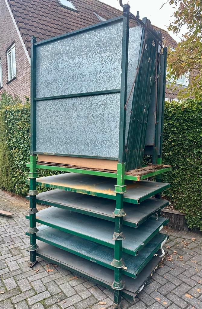 stapelrack stapelbokken stapel bokken stapel rekken, Doe-het-zelf en Bouw, Transportwagens, Gebruikt, Ophalen