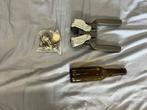 Bierbrouw set – flessen + kroonkurkapparaat, Ophalen of Verzenden, Nieuw