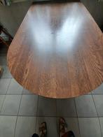 BRUINE VASTE KEUKENTAFEL, Huis en Inrichting, Ophalen, Gebruikt, Bruin, 75 cm of meer