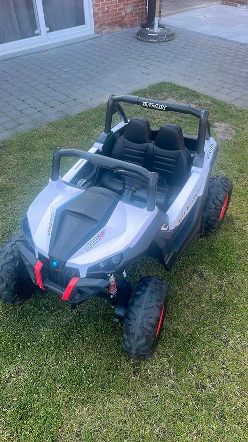 Buggy UTV MX  4WD 2 persoons Kinder auto 12V, Kinderen en Baby's, Buggy's, Ophalen of Verzenden