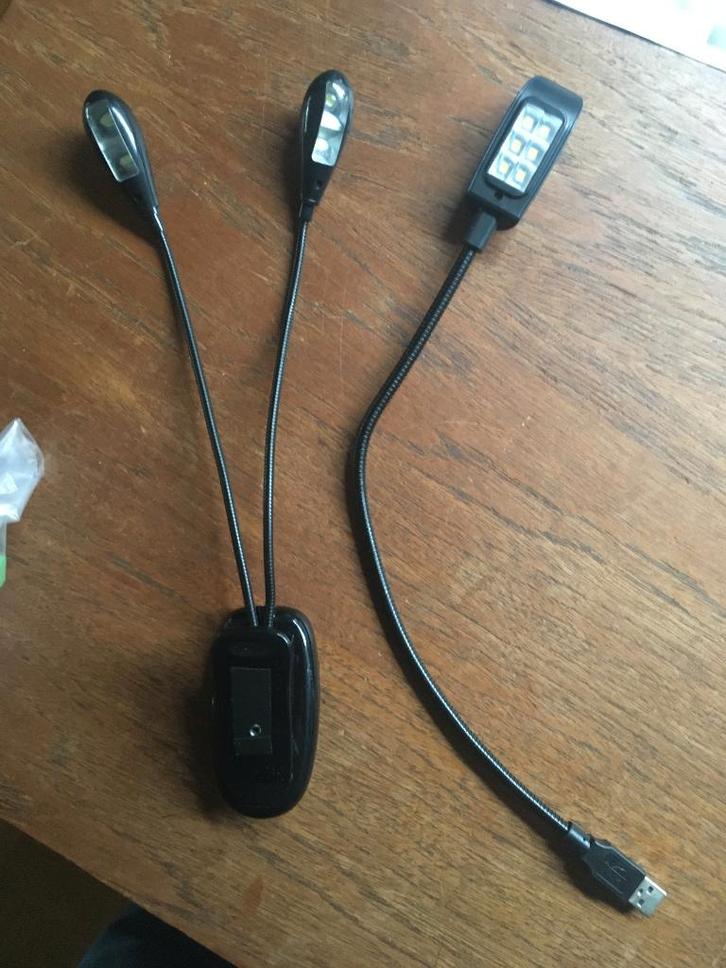 DJ gooseneck LED lamp usb partituur warm wit licht, Muziek en Instrumenten, Licht en Laser, Zo goed als nieuw, Licht, Ophalen of Verzenden