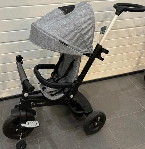 Kinderkraft Driewieler Buggy Easytwist Platinum Grey, Kinderen en Baby's, Buggy's, Zo goed als nieuw, Overige merken, Ophalen
