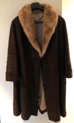 Astrakan bontjas (NIEUW) !!!, Kleding | Dames, Ophalen, Bruin, Maat 42/44 (L), Nieuw
