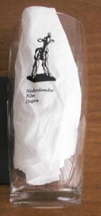 Grolsch dubbeldruk bierglas tekst Nederlandse filmdagen, Verzamelen, Biermerken, Ophalen of Verzenden, Nieuw, Grolsch