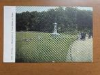 Postkaart Antwerpen, monument J van Beers in park, Non affranchie, Envoi, Anvers