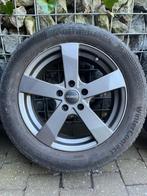 Jantes + pneus hivers 225/55 R17, Pneus et Jantes, Pneus hiver, 17 pouces, Enlèvement