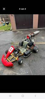 Unieke/zeldzame kart met straalmotor!!, Sport en Fitness, Karting, Ophalen of Verzenden, Kart