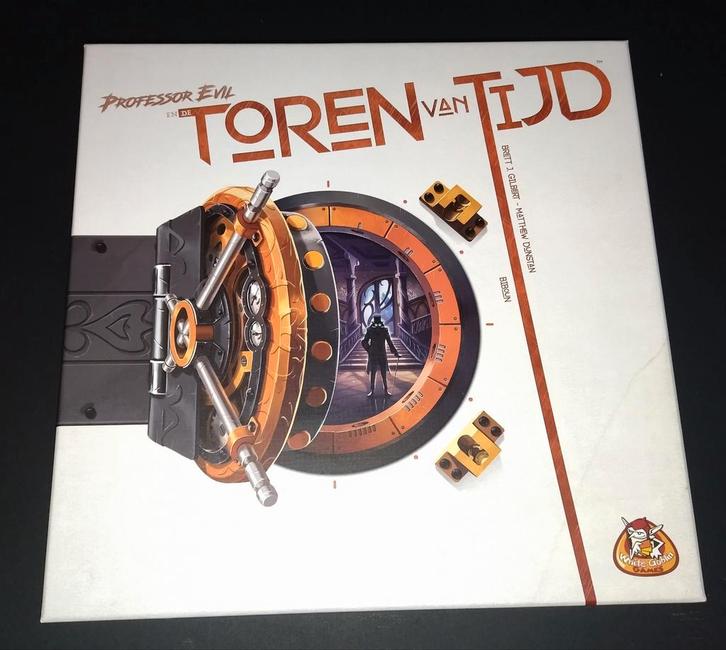 Professor Evil De Toren van Tijd, Hobby en Vrije tijd, Gezelschapsspellen | Bordspellen, Zo goed als nieuw, Ophalen of Verzenden