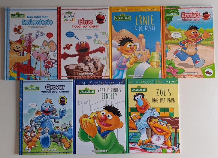 Boeken Sesamstraat, Boeken, Kinderboeken | Kleuters, Gelezen, Ophalen of Verzenden